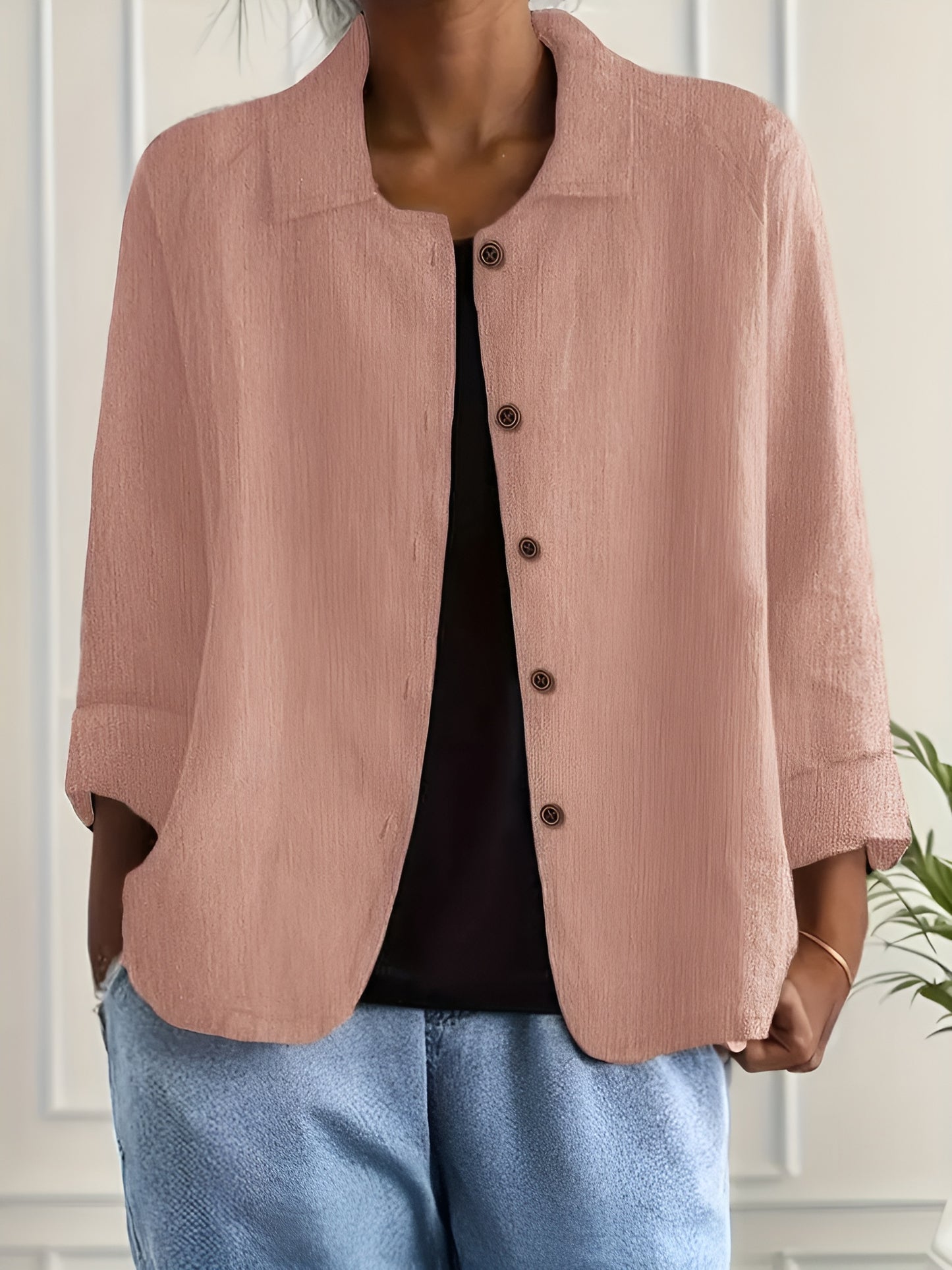 Ana María™ | Blusa Ligera y Atemporal – Elegancia y Comodidad