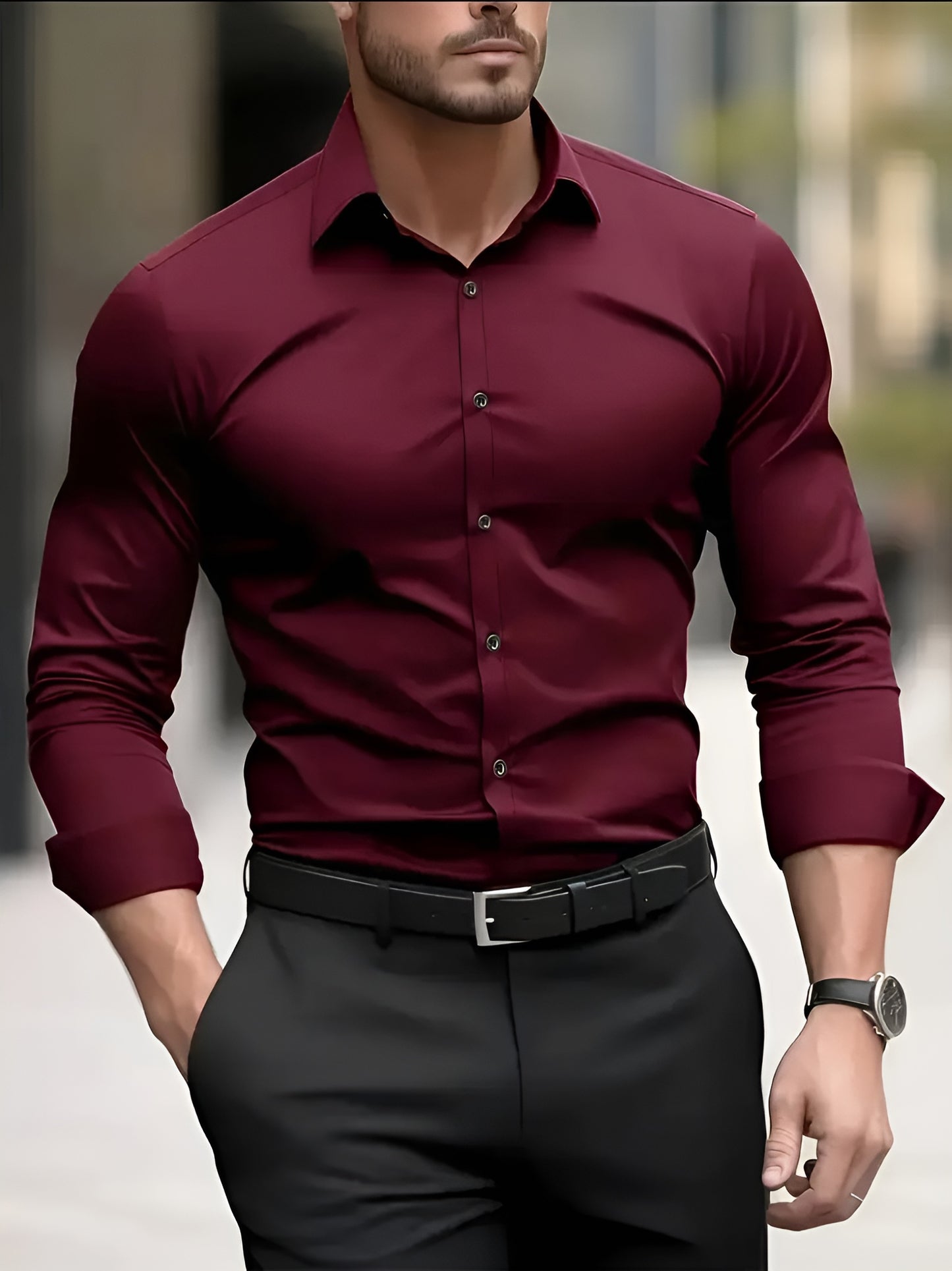 Mauricio™ | Camisa Slim Fit Atemporal para Estilo y Confianza