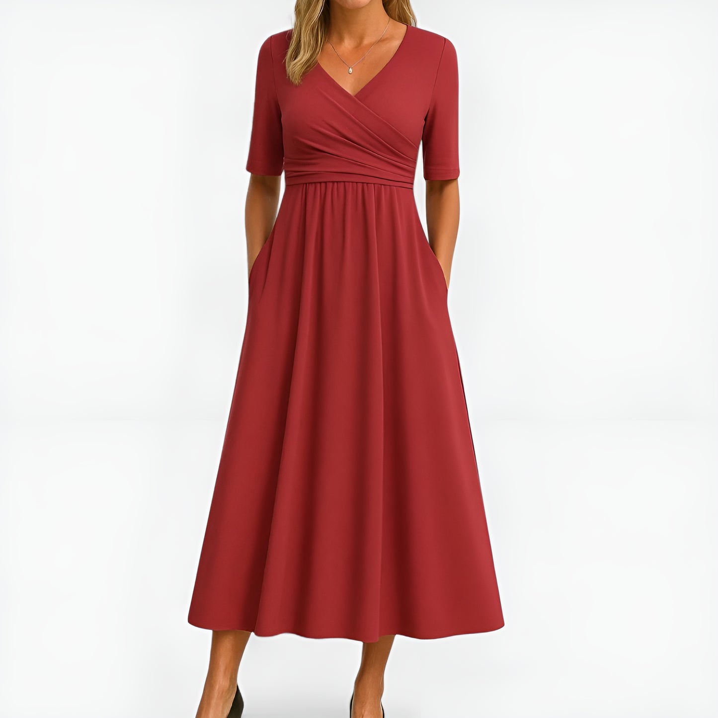María™ | Vestido midi atemporal con elegancia moderna