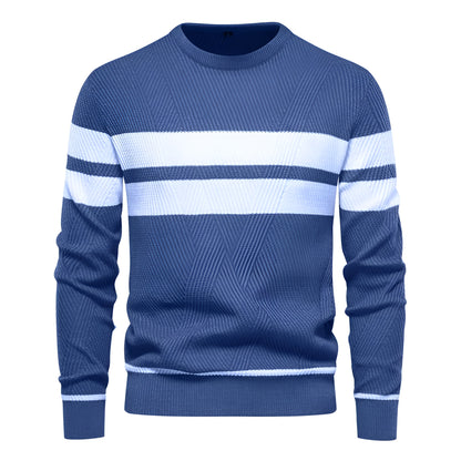 Teo™ | Suéter Patchwork con Estilo y Calidez