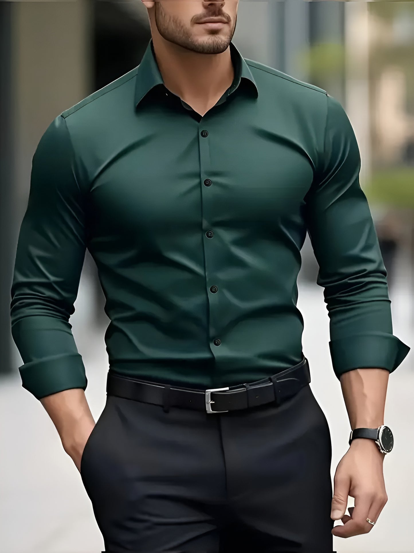 Mauricio™ | Camisa Slim Fit Atemporal para Estilo y Confianza