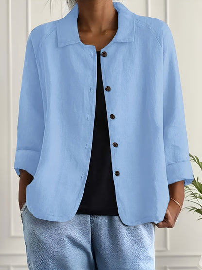 Ana María™ | Blusa Ligera y Atemporal – Elegancia y Comodidad