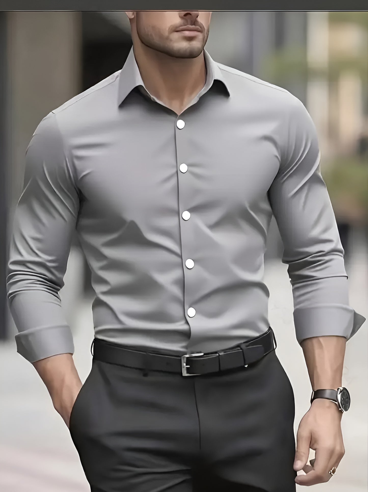 Mauricio™ | Camisa Slim Fit Atemporal para Estilo y Confianza