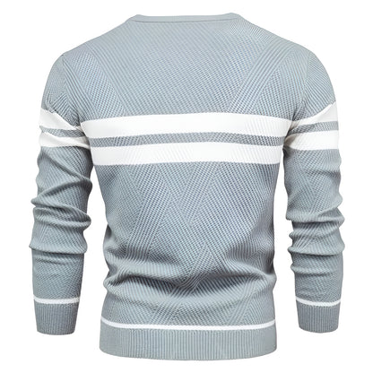 Teo™ | Suéter Patchwork con Estilo y Calidez