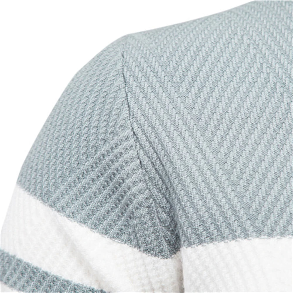 Teo™ | Suéter Patchwork con Estilo y Calidez