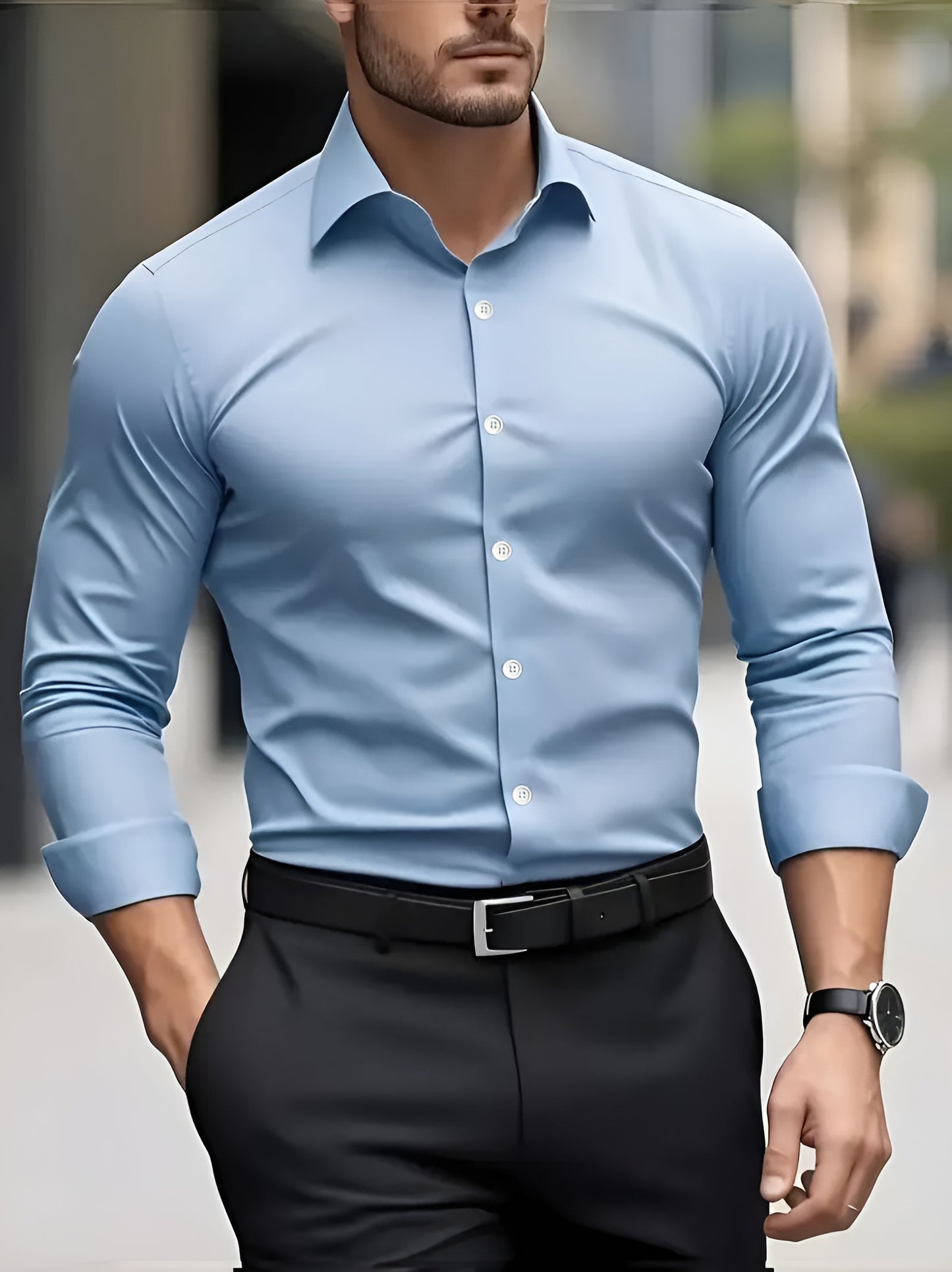 Mauricio™ | Camisa Slim Fit Atemporal para Estilo y Confianza